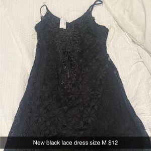 Black Lace Dress